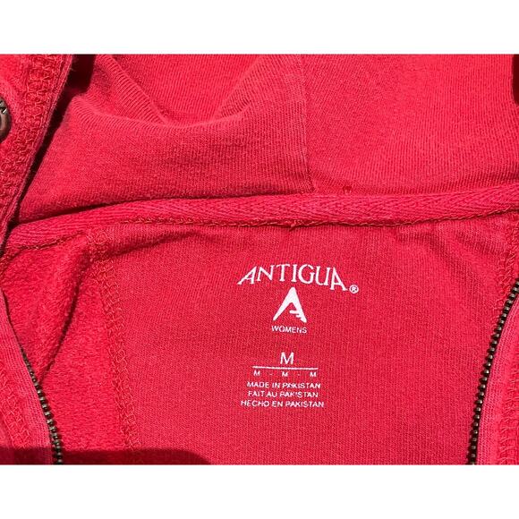 MLB St. Louis Cardinals Zip Hoodie Red Women’s Size M - Embroidered Logo - Picture 7 of 9